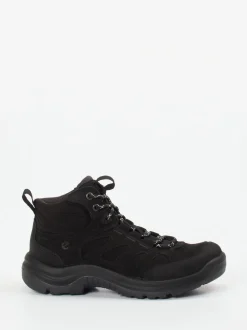 Ecco – Wanderschuh aus Nubukleder schwarz