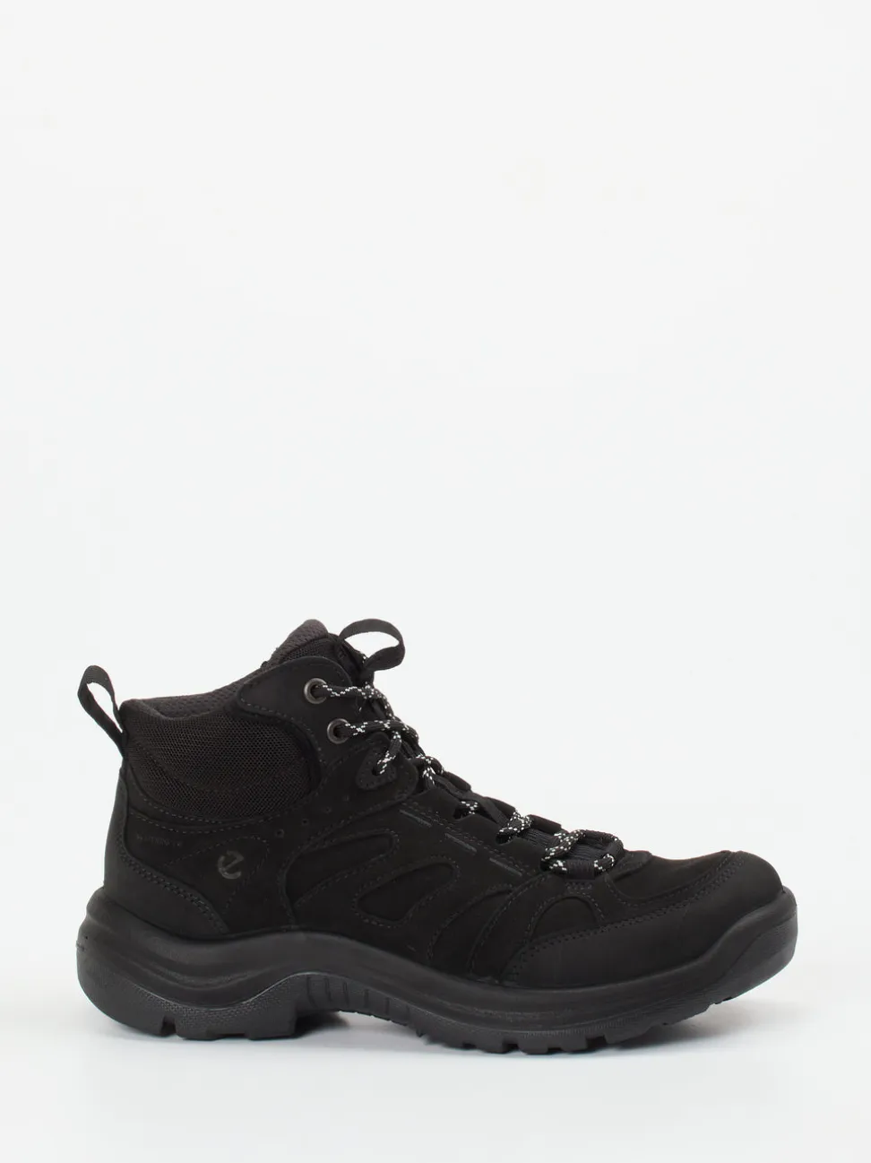 Ecco – Wanderschuh aus Nubukleder schwarz