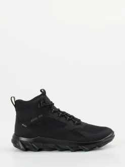 Ecco – Wanderschuh aus Textil und Synthetik Schwarz