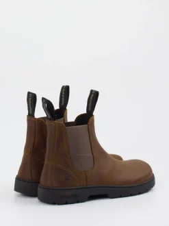 El Naturalista – Chelsea Boots aus Fettleder braun