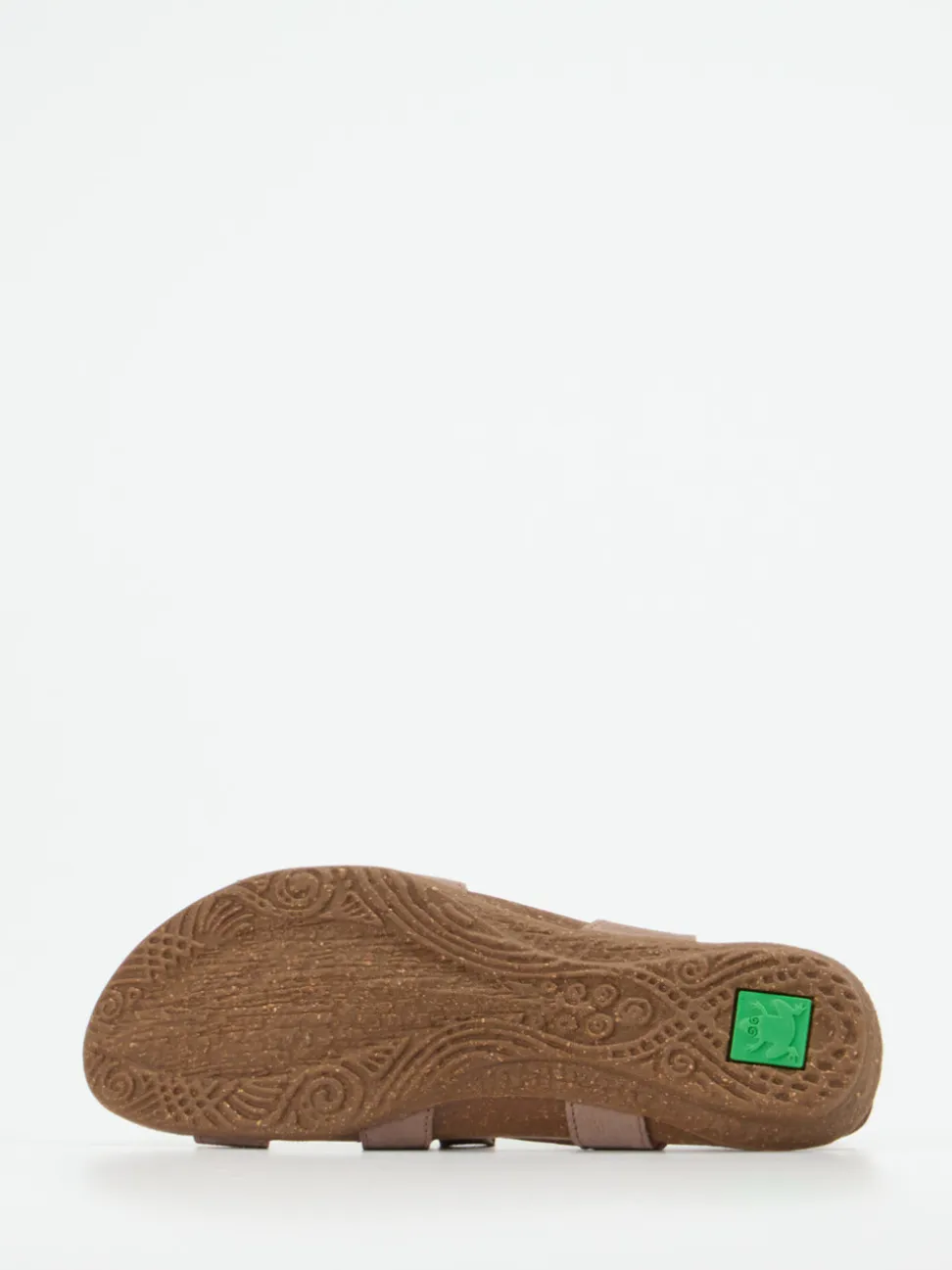 El Naturalista – Komfortsandalen aus Nubukleder Taupe