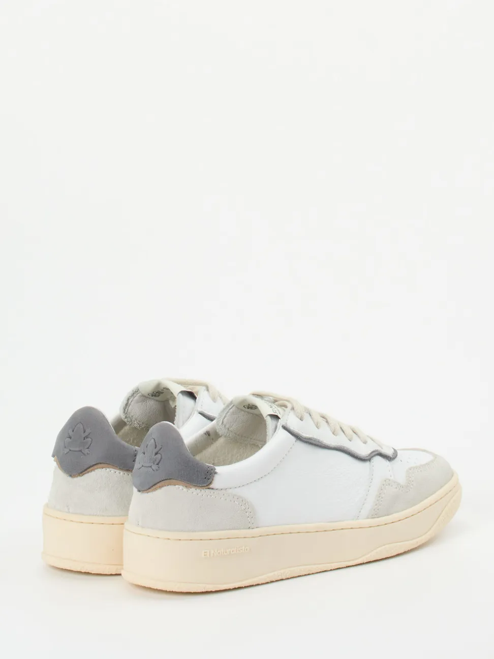 El Naturalista – Sneaker aus Kalbleder in Weiß