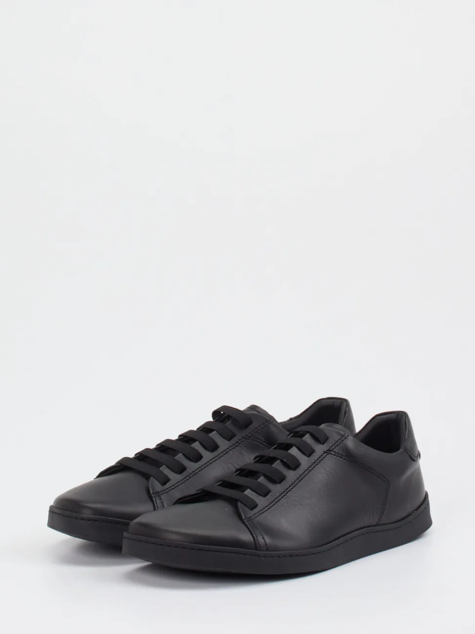 El Naturalista – Sneaker aus Kalbleder in Schwarz
