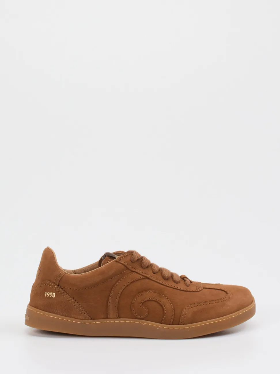 El Naturalista – Sneaker aus Nubukleder cognacbraun