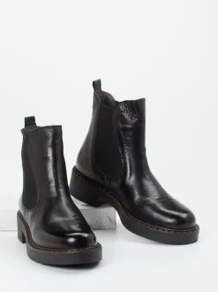 Everybody – Chelsea Boots aus Kalbleder schwarz