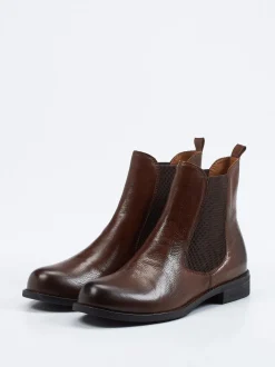 Everybody – Chelsea Boots aus Kalbleder dunkelbraun