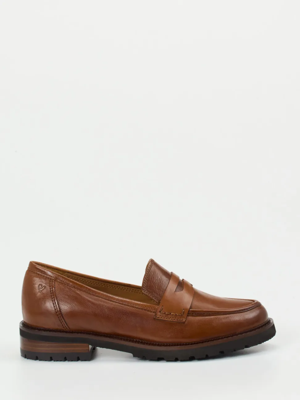 Everybody – Loafer aus Kalbleder in Cognacbraun