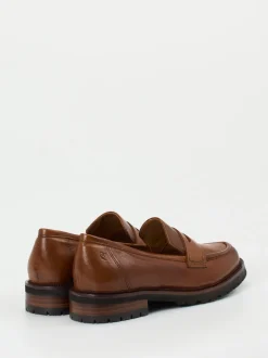 Everybody – Loafer aus Kalbleder in Cognacbraun