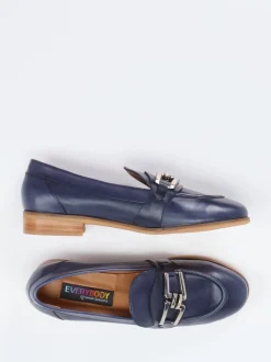 Everybody – Loafer aus Kalbleder in Dunkelblau