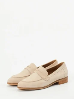 Everybody – Loafer aus Veloursleder beige