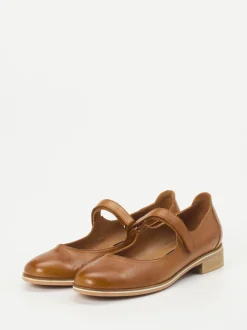 Everybody – Mary Janes aus Kalbleder cognacfarben