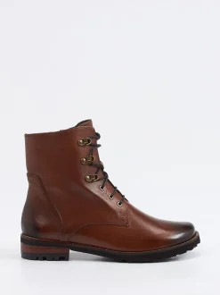 Everybody – Schnürboots aus Kalbleder mittelbraun