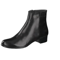 Everybody – Stiefelette aus Lammleder in Schwarz