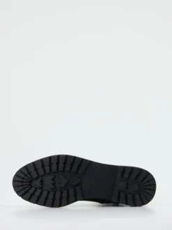 Everybody – Stiefelette aus Lammleder Olivgrün