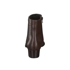 Everybody – Stiefelette aus Lammleder Dunkelbraun
