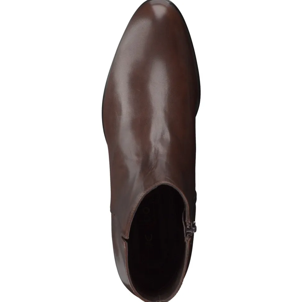 Everybody – Stiefelette aus Lammleder Dunkelbraun