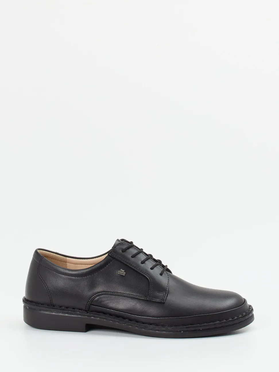 Finn Comfort – Derby-Halbschuh aus Kalbleder schwarz