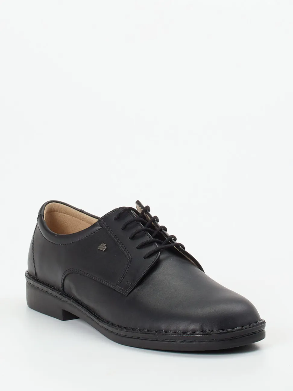 Finn Comfort – Derby-Schnürschuh aus Kalbleder schwarz