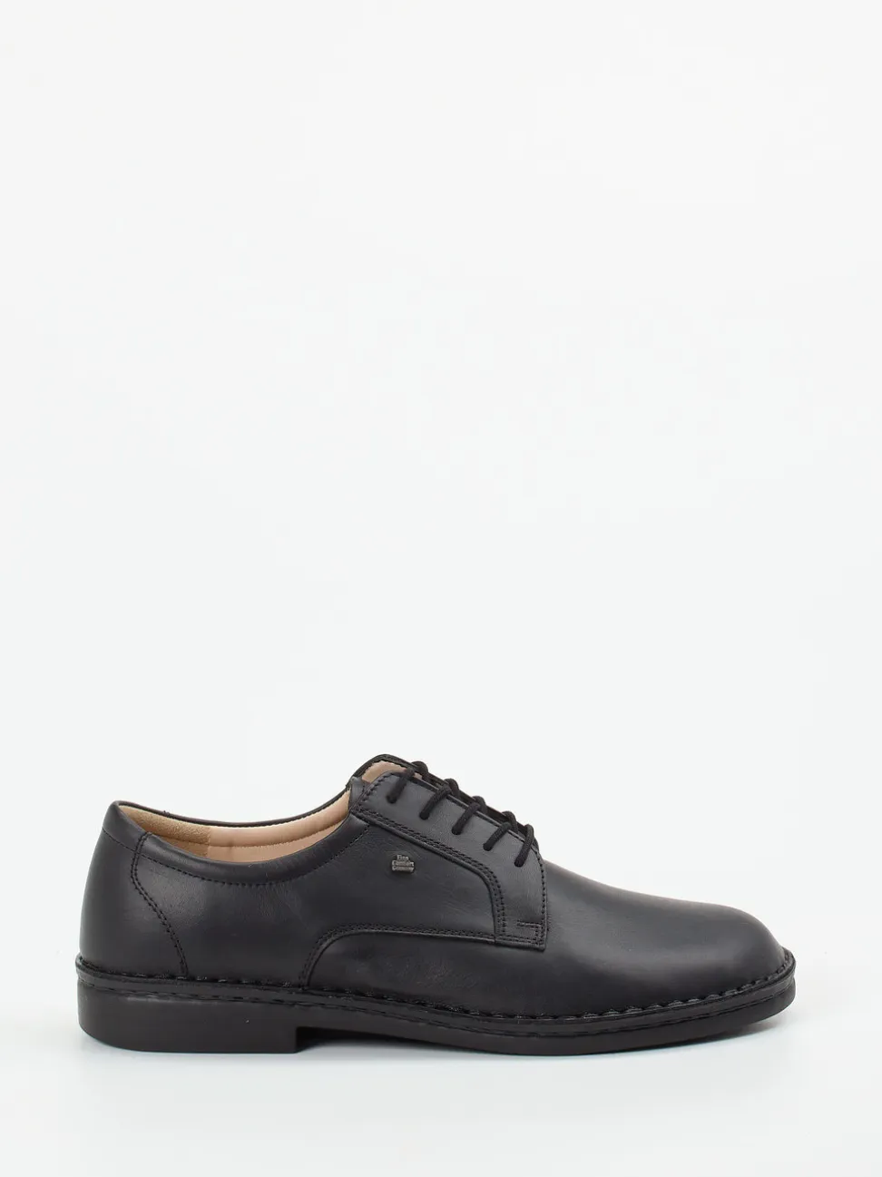 Finn Comfort – Derby-Schnürschuh aus Kalbleder schwarz