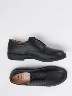 Finn Comfort – Derby-Schnürschuh aus Kalbleder schwarz