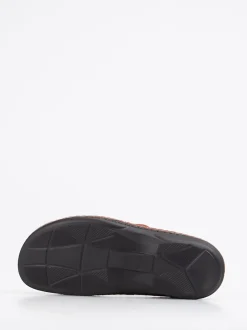 Finn Comfort – Filz-Clogs aus Wollfilz in Ziegelrot