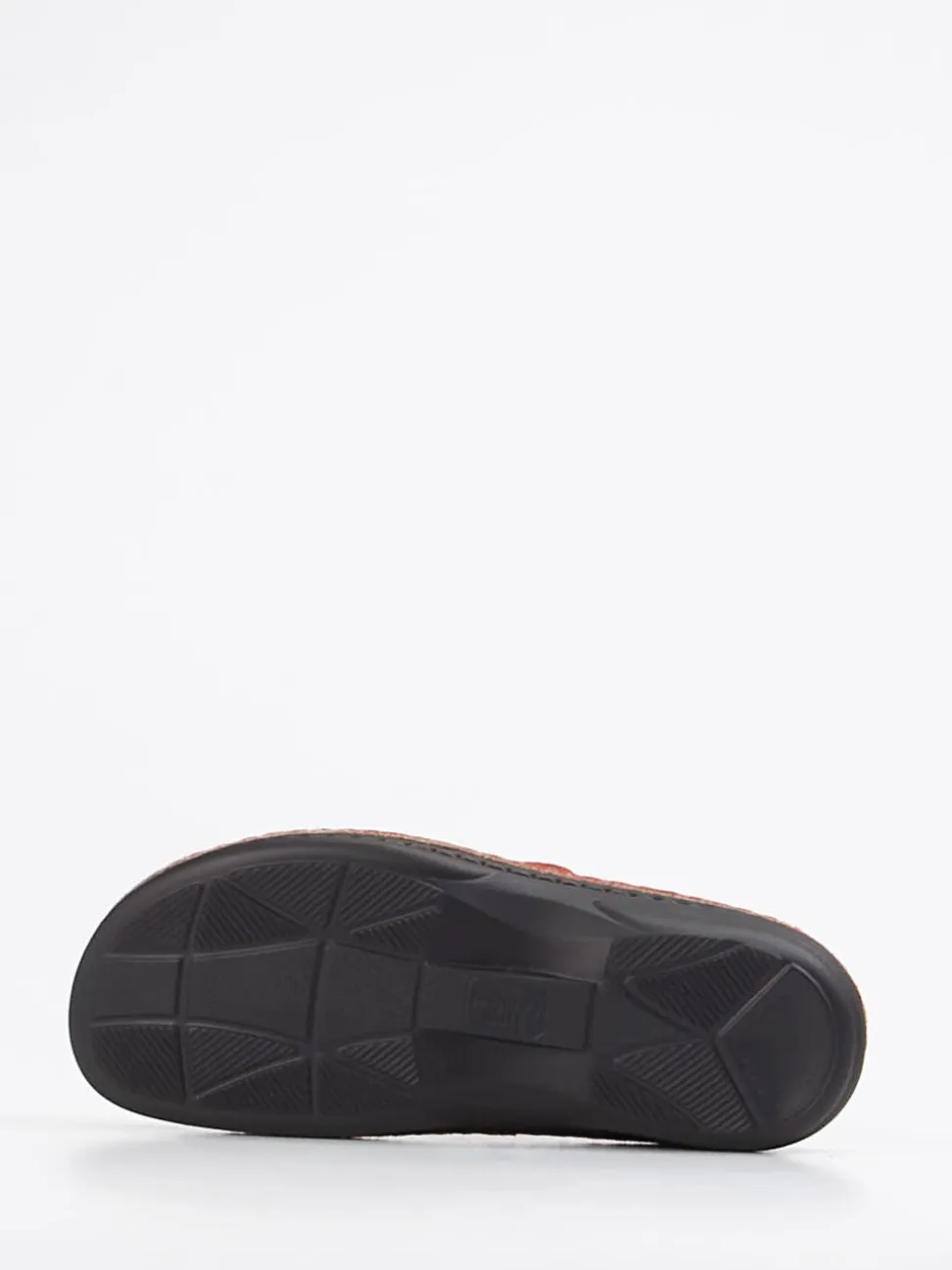 Finn Comfort – Filz-Clogs aus Wollfilz in Ziegelrot