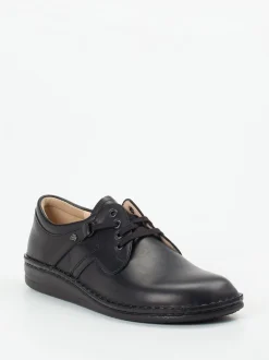 Finn Comfort – Halbschuh aus Lammleder Schwarz