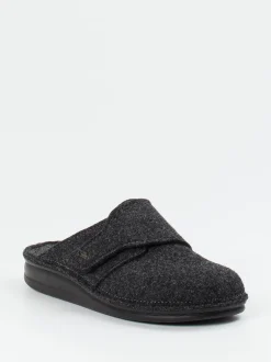Finn Comfort – Hausschuhe aus Filz in Grau