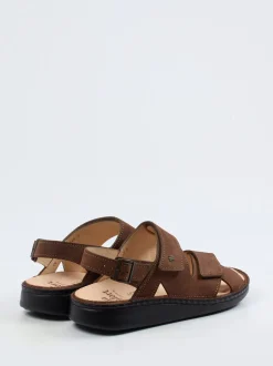 Finn Comfort – Herrensandalen aus Nubukleder braun
