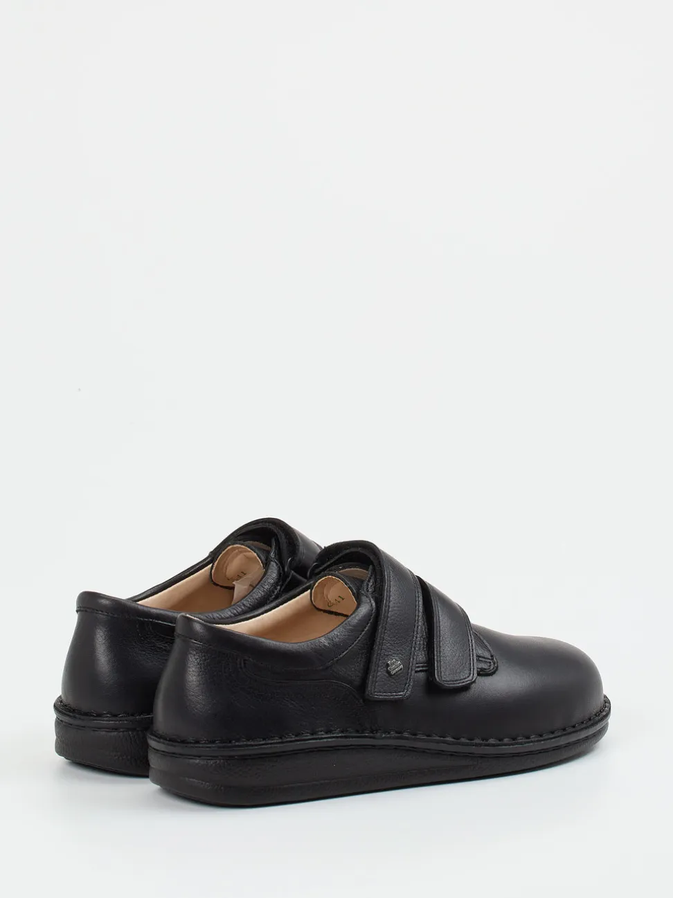 Finn Comfort – Klettschuhe aus Kalbleder Schwarz