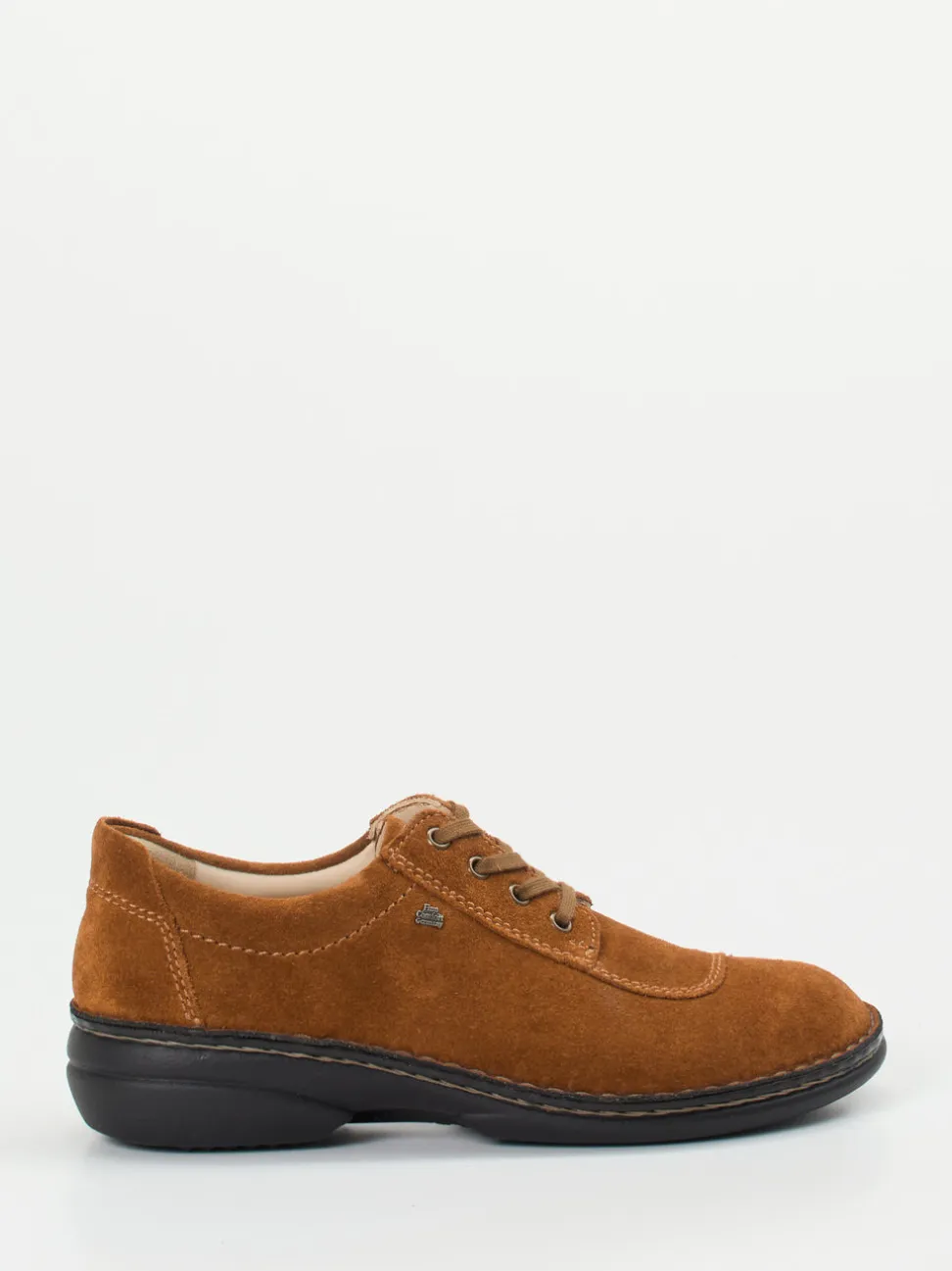 Finn Comfort – Komfort-Halbschuh aus Veloursleder braun