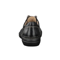 Finn Comfort – Komfort-Halbschuhe aus Kalbleder Schwarz