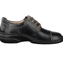 Finn Comfort – Komfort-Halbschuhe aus Kalbleder Schwarz
