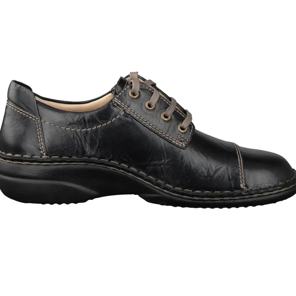 Finn Comfort – Komfort-Halbschuhe aus Kalbleder Schwarz
