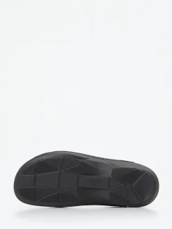 Finn Comfort – Komfort-Pantolette aus Kalbleder Bordeaux