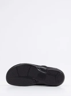 Finn Comfort – Komfort-Pantolette aus Kalbleder schwarz