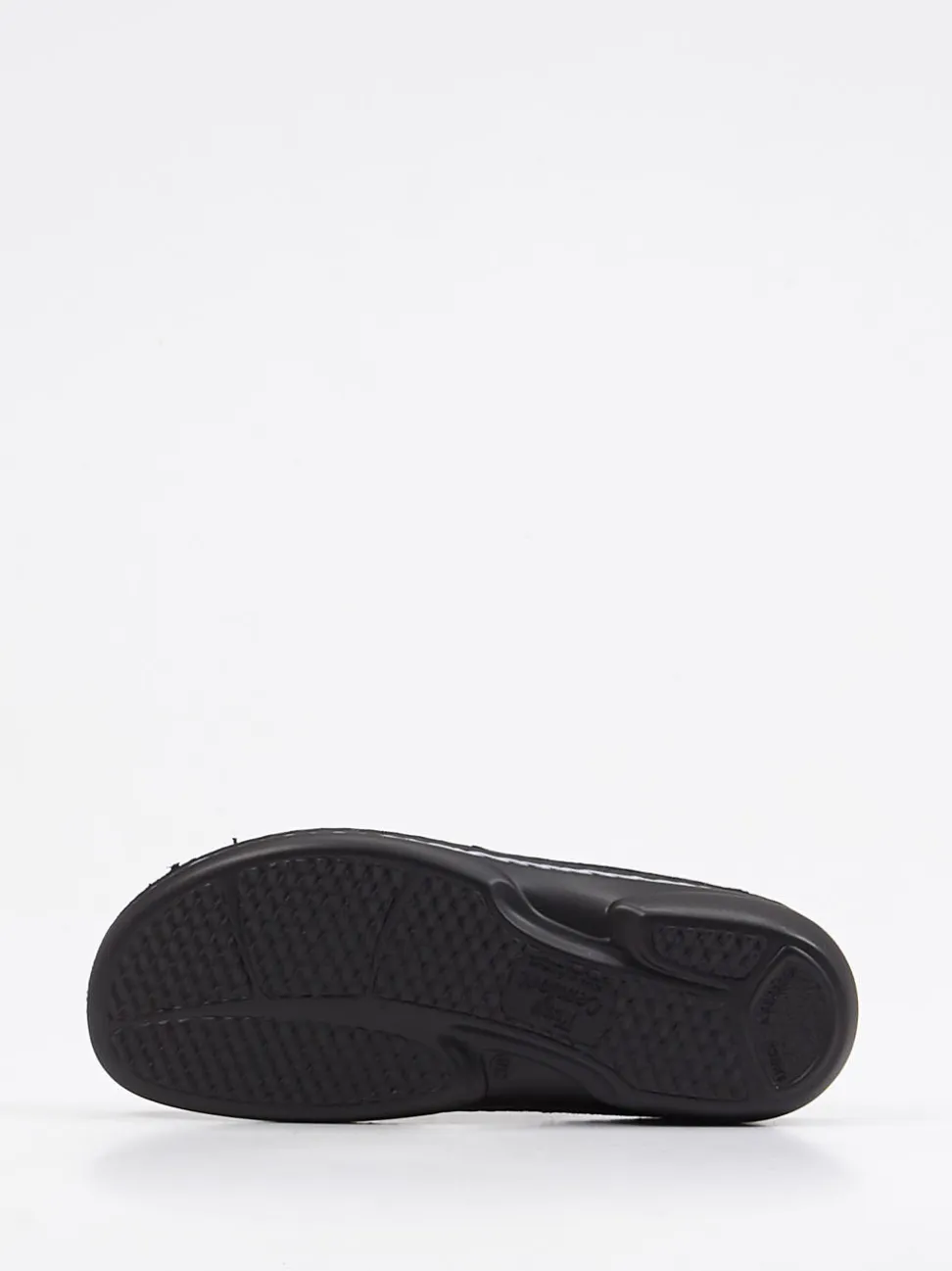 Finn Comfort – Komfort-Pantolette aus Nubukleder Marineblau