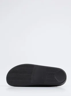 Finn Comfort – Komfort-Pantolette aus Kalbleder Schwarz