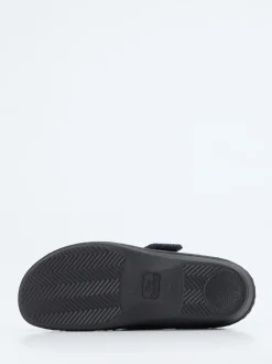 Finn Comfort – Komfort-Pantoffel aus Wollfilz Dunkelblau