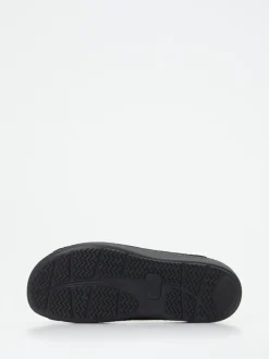 Finn Comfort – Komfort-Pantolette aus Kalbleder schwarz
