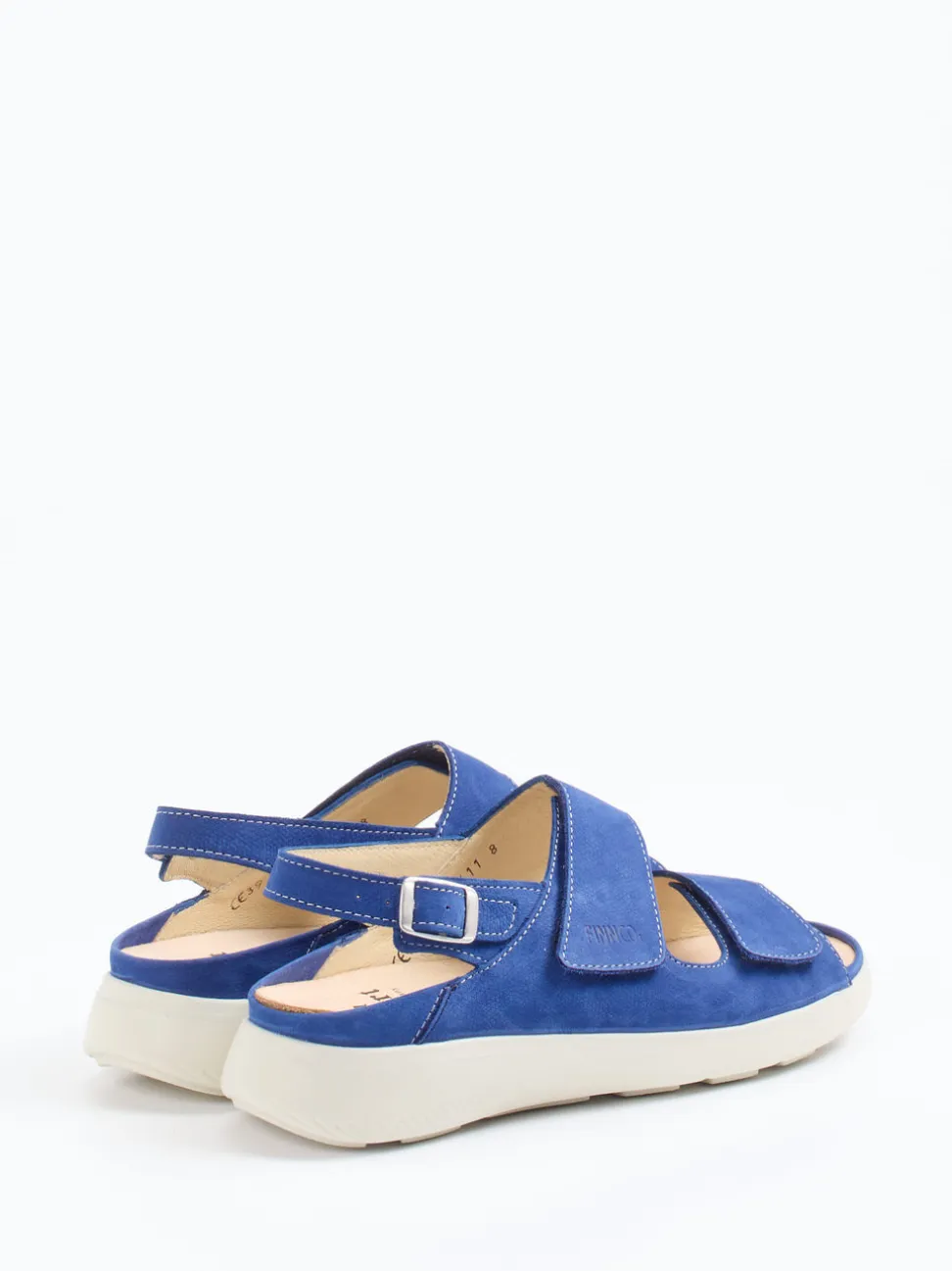 Finn Comfort – Komfortsandalen aus Nubukleder Blau