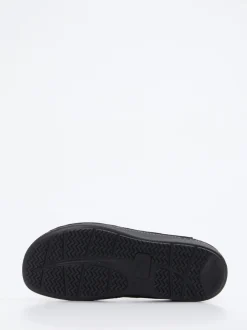 Finn Comfort – Komfortsandale aus Nubukleder Schwarz
