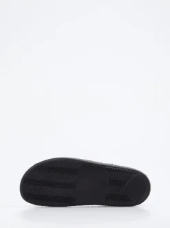 Finn Comfort – Komfortsandale aus Nubukleder Dunkeloliv