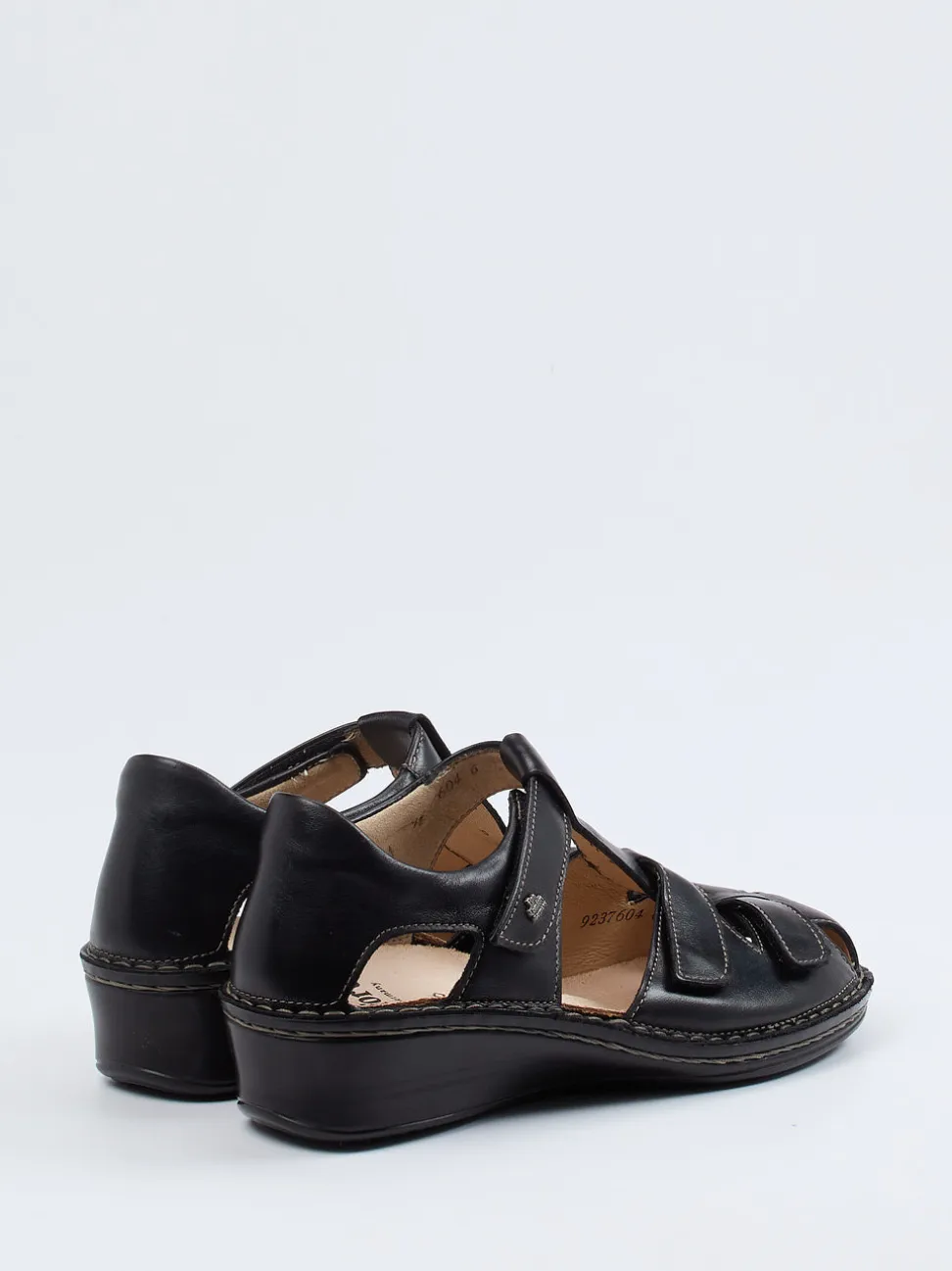 Finn Comfort – Komfortsandalen aus Kalbleder schwarz