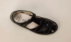 Finn Comfort – Komfortsandalen aus Kalbleder schwarz