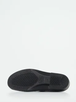 Finn Comfort – Komfortsandalen aus Kalbleder Dunkelblau