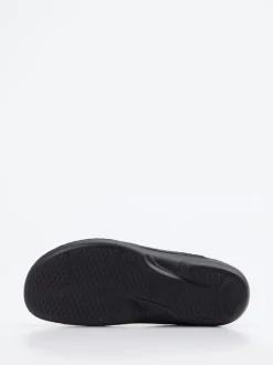 Finn Comfort – Komfortsandale aus Kalbleder Dunkelblau