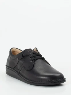 Finn Comfort – Komfort-Schnürschuh aus Kalbleder schwarz