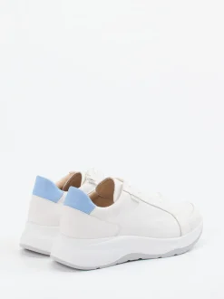 Finn Comfort – Komfort-Sneaker aus Kalbleder Offwhite