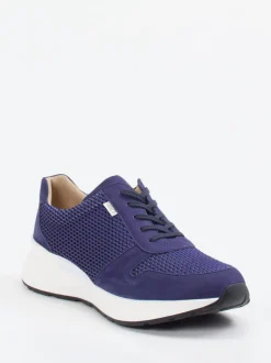 Finn Comfort – Komfort-Sneaker aus Veloursleder und Mesh